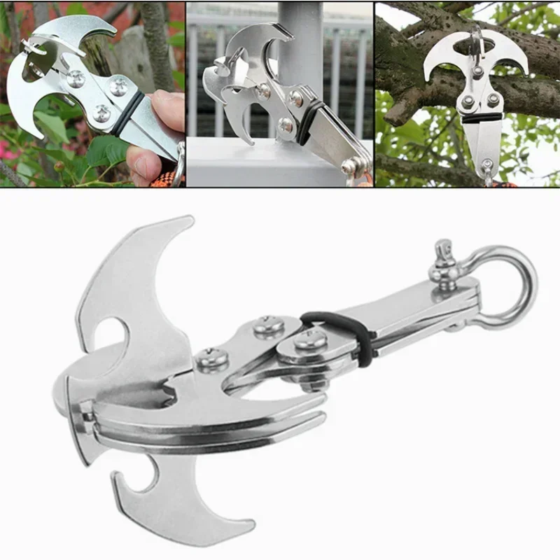 Stainless Steel Grappling Hook for Outdoor Adventures