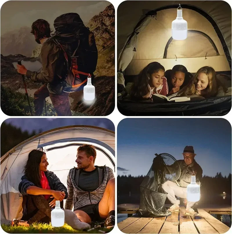 Waterproof Rechargeable LED Light Bulb Lantern - Image 4