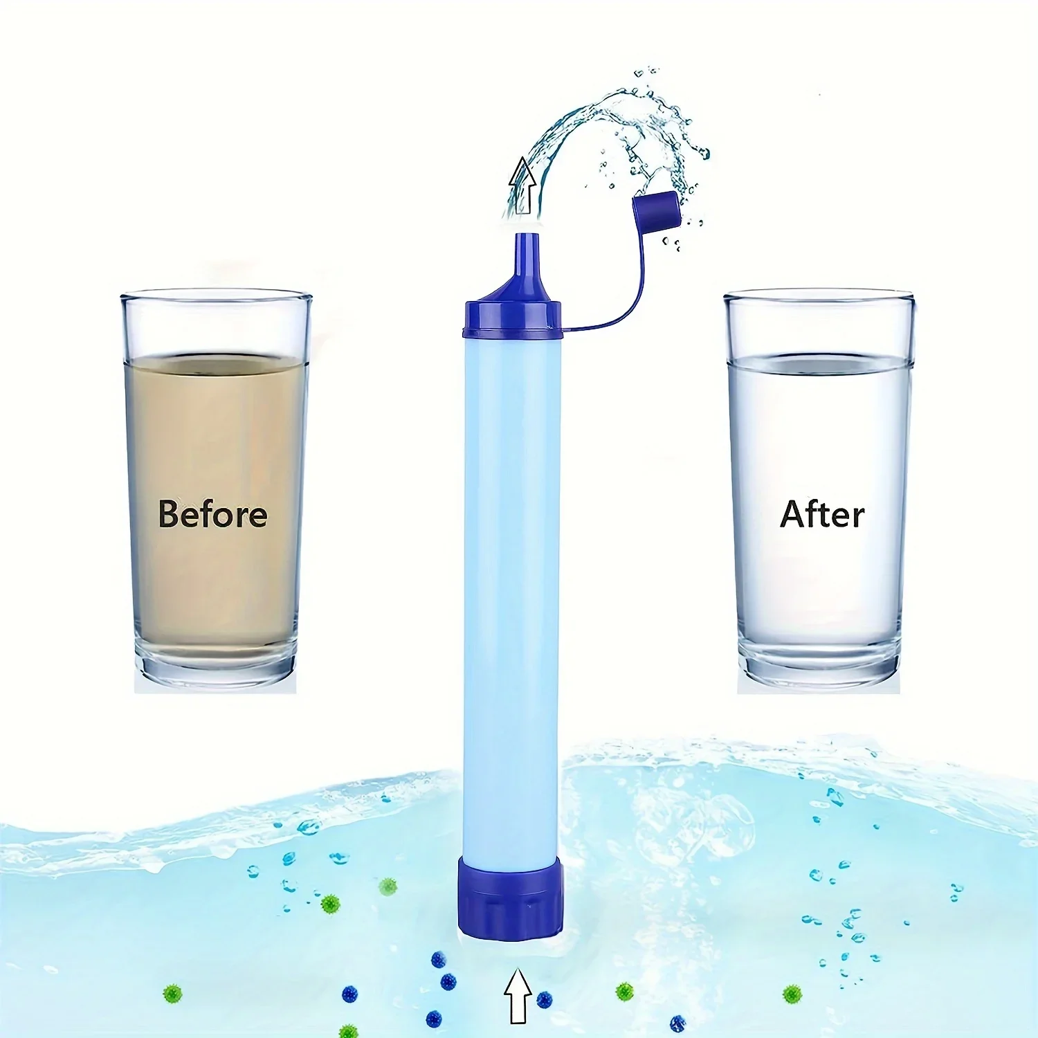 Ultra-Light 0.01 Micron Water Filter System 10 kf Sb382cd4e06494ec38715387dc792abf8Z